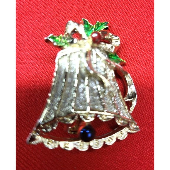 Christmas Pins Brooches Christmas Bell Deer - Picture 5 of 11